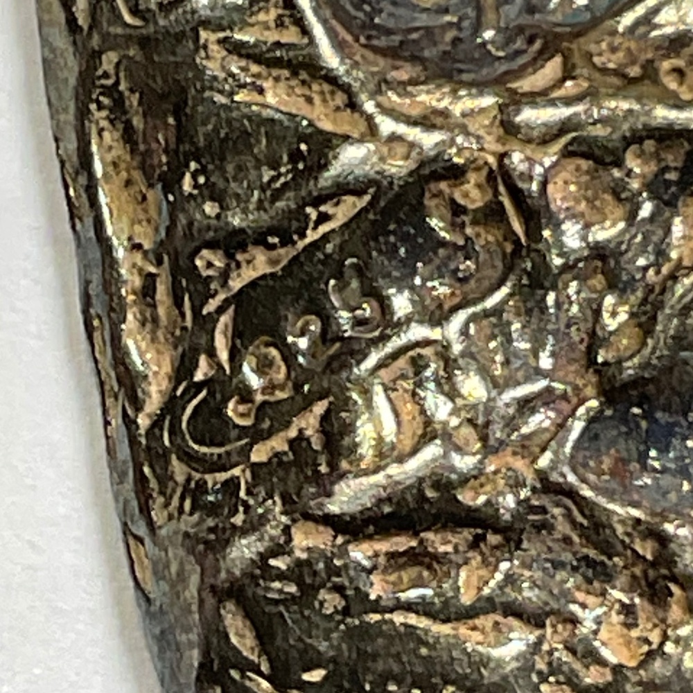 Vintage Solid Sterling Silver Thunderbird Pendant… - image 6